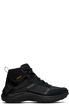 Black Waterproof Boot Sneakers