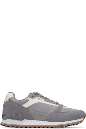 Gray Suede Sneakers