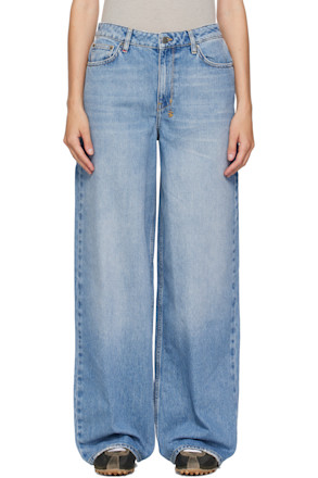 Blue Baggy Horizon Jeans