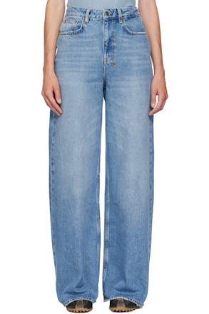 Blue Baggy Strider Horizon Jeans