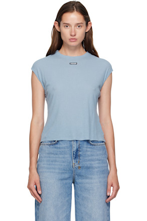 Blue Staple Short Sleeve T-shirt
