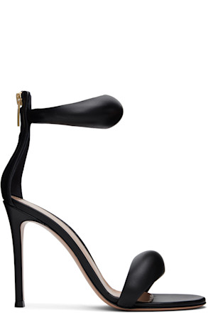 Black Bijoux Heeled Sandals