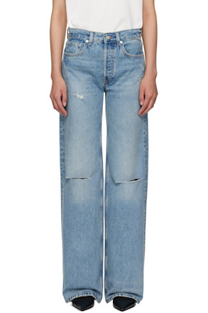Blue Hugh Jeans