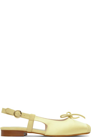 Yellow Reqins Edition Circee Ballerina Flats