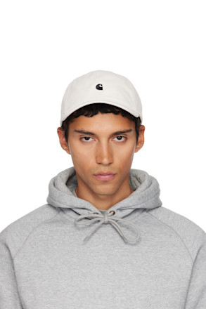 White Madison Logo Cap