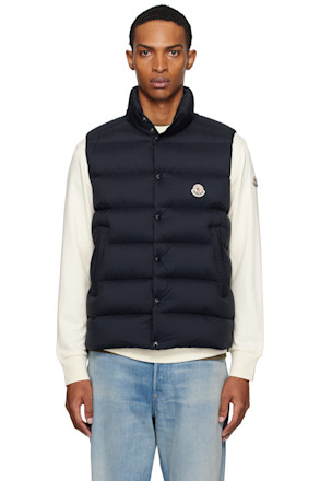 Navy Tibb Down Vest