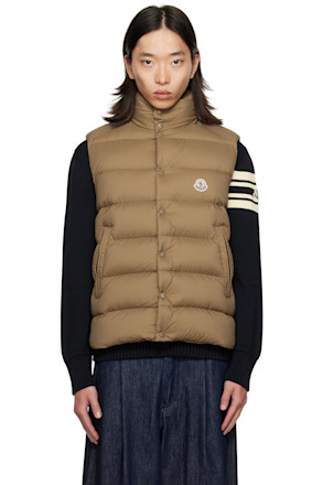 Beige Tibb Down Vest