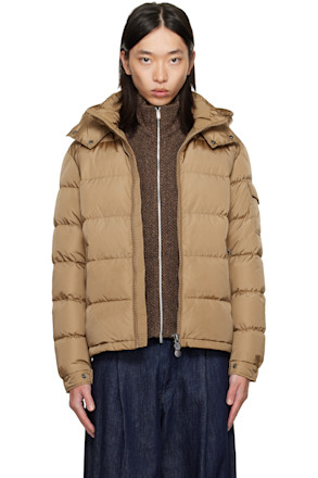 Brown Maya Short Down Jacket