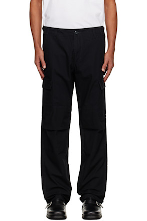 Black Aviation Cargo Pants