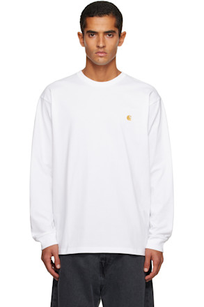 White Chase Long Sleeve T-shirt