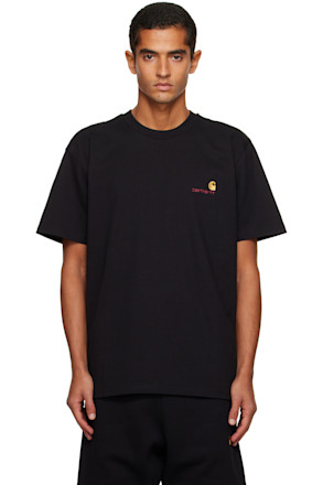 Black American Script T-shirt