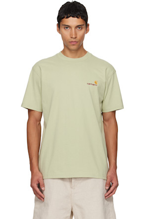 Green American Script T-shirt