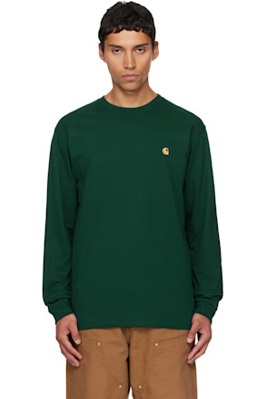 Green Chase Long Sleeve T-shirt