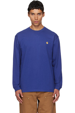 Blue Chase Long Sleeve T-shirt