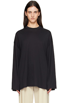 Black Rio Oversized Sleeve T-shirt