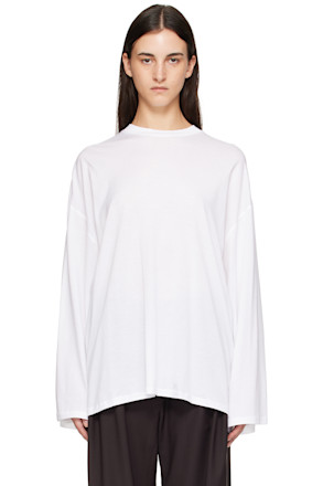 White Rio Oversized Sleeve T-shirt