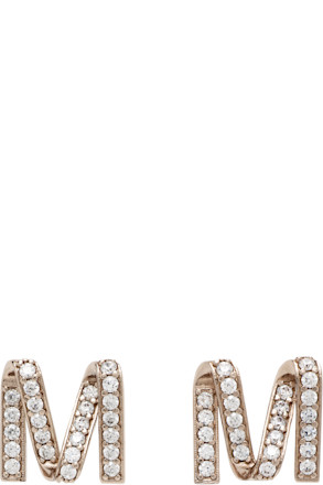 M Grosgrain Earrings