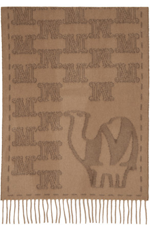 Brown Wsteddycamel Scarf