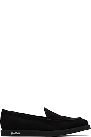 Black Soft Moc Loafers