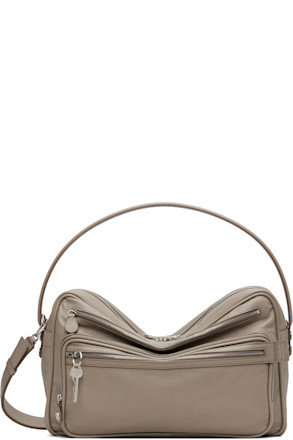 Gray Camero Camera Shoulder Bag