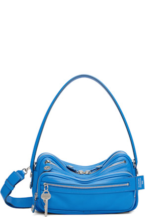 Blue Camero Party Shoulder Bag