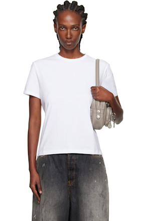 White Logo Patch T-shirt