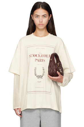 Off-White Layered Print T-shirt