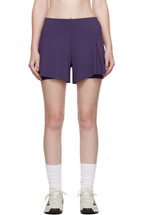 Purple US Open Tennis Match Pro Sport Shorts