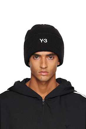 Black Classic Knitted Beanie