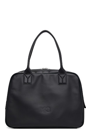 Black Leather Airliner Bag