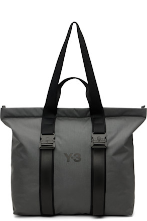 Gray Shopper Tote