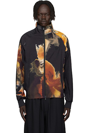 Black AOP 3-Stripes Track Jacket