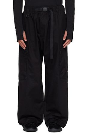 Black UT Twill Cargo Pants