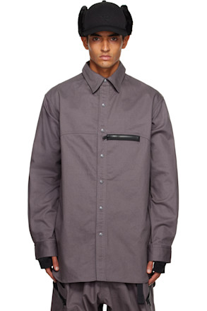 Gray Twill Shirt