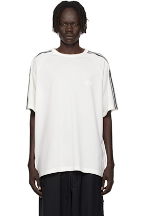 White Short Sleeve 3-Stripes T-shirt