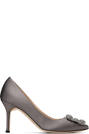 Gray Hangisi Heels