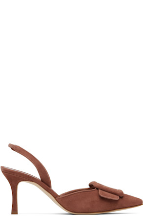 Brown Maysli Heels