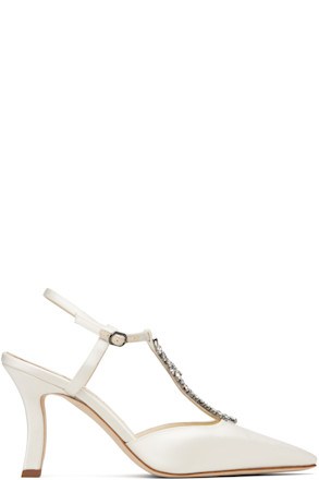White Sufik Heels