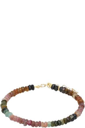 Multicolor Birthstone October Tourmaline Bracelet