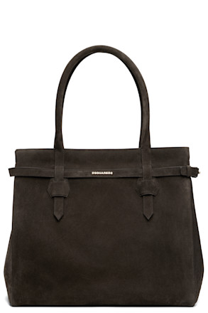 Brown Twin Shopping Tote