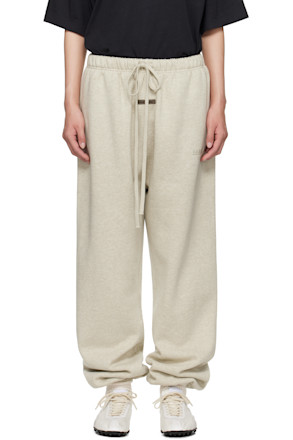 Beige Classic Sweatpants