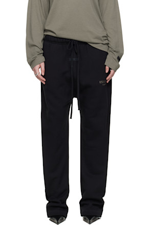 Black Relaxed Lounge Pants