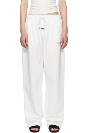 White Relaxed Sweatpants