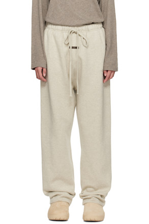 Beige Classic Sweatpants