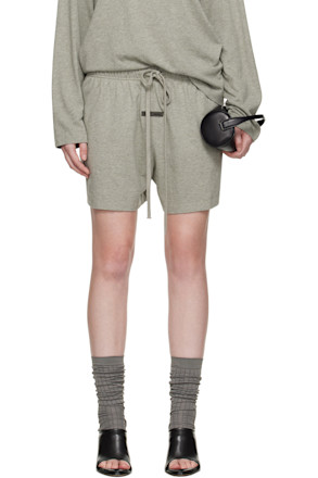 Gray Soccer Shorts
