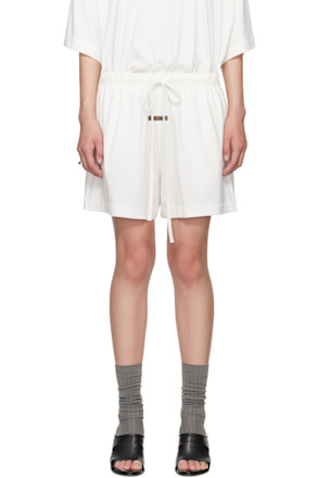 White Soccer Shorts