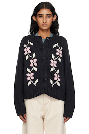 SSENSE Exclusive Black Atomic Cardigan