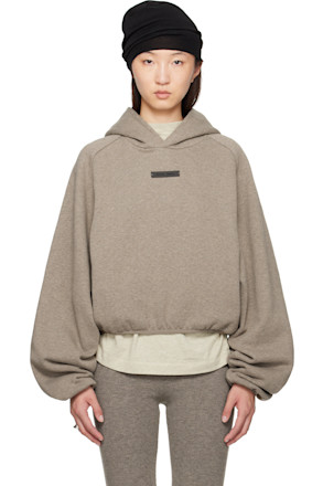 Brown Modern Fit Hoodie