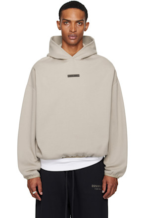 Taupe Modern Fit Fleece Hoodie