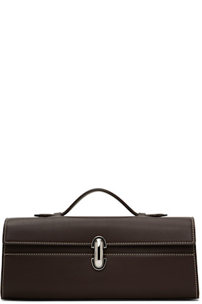 Brown Slim Symmetry Pochette Bag